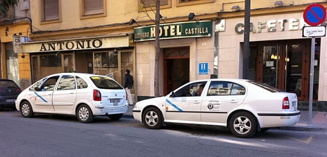 Taxichaufförerna i Málaga återgick i tjänst 17 augusti.