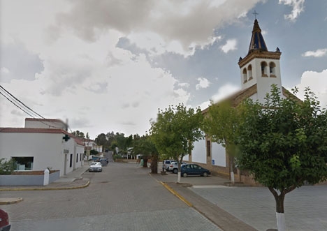 Familjen hade flyttat till den lilla byn La Zarza (Huelva) mindre än en månad tidigare. Foto: Google Maps