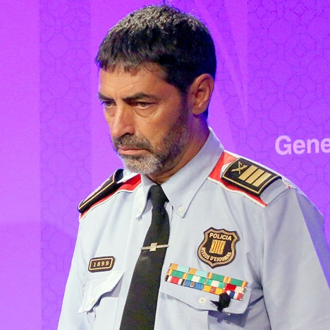 Chefen för den katalanska regionalpolisen förvandlades till en ikon i samband med terrorattentaten i Katalonien i augusti. Foto: Generalitat de Catalunya/Wikimedia Commons