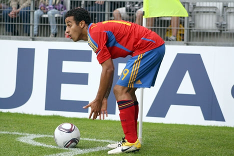 Thiago Alcántara fastställde slutresultatet mot Albanien. Foto: henrikalexandersen/Wikimedia Commons