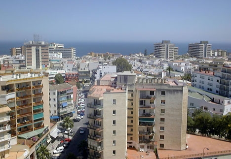 Dramat inträffade i ett tiovåningshus i Torremolinos.