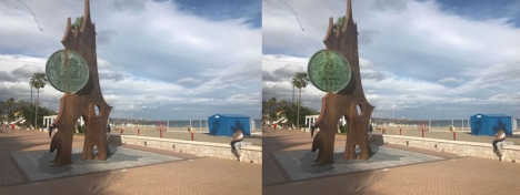 Ett fotomontage brukades för att göra om pesetasmonumentet i Fuengirola till en påstådd hyllning till den svenska kronan.