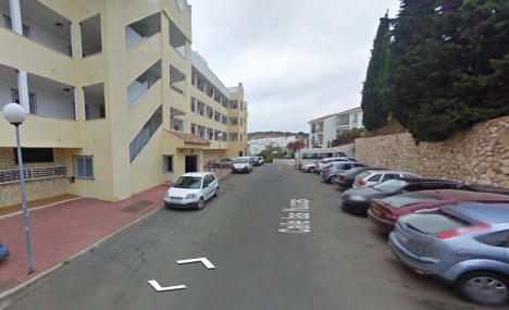 Grannfejden inträffade vid Calle Las Yucas, i Fuengirola. Foto: Google Street View