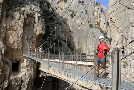 Caminito del Rey har förvandlats till en av Málagaprovinsens största attraktioner.