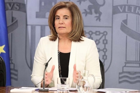Fátima Báñez, arbetsmarknadsminister fram till 1 juni.