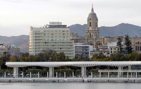 Terralvindar väntas pressa upp temperaturen i Málaga idag till 32 grader.