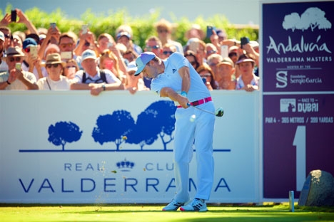 Sergio García har vunnit två av de tre tidigare upplagorna av Valderrama Masters och är i år åter medarrangör. Foto: ©RC Valderrama