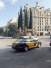 Den senaste strejken i juli startade i Barcelona, men en stor del av taxisektorn i övriga Spanien inledde stridsaktioner av solidaritet.