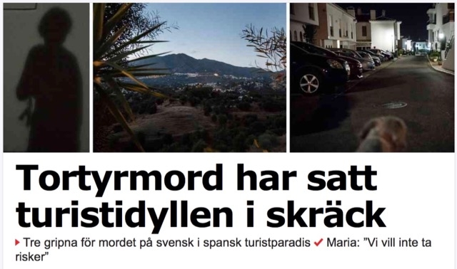 Bottenpriset efter helgens mediedrev på Costa del Sol går till Aftonbladet.