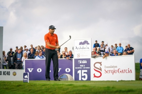 Sergio García försvarade åter sin titel i Valderrama, i en tävling som blev något avslagen beroende på bland annat vädret. Foto: RC Valderrama