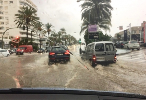 Marbella led 30 oktober nya översvämningar och nu väntas fler regnskurar. Foto: Carmen Téllez Valle