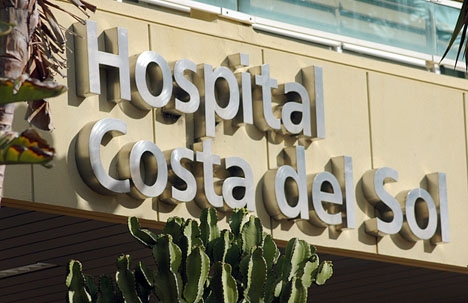 Kvinnan avled av en infektion, efter vård på sjukhuset Costa del Sol i Marbella.