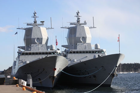 Sammanlagt fem fregatter som levererats till norska flottan av Navantia misstänks ha allvarliga designfel. Foto: Bjoertvedt/Wikimedia Commons
