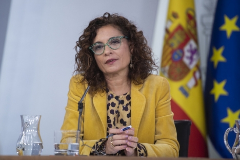Spaniens skatteminister María Jesús Montero.