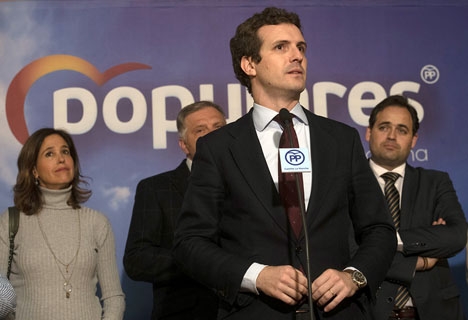 PP-ledaren Pablo Casado uppger att situationen i Spanien är den allvarligaste i Spanien sedan kuppförsöket 1981.