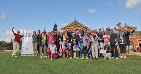 Pristagarna vid den 26:e upplagan av Sydkusten Trophy, som spelades 20 mars på La Cañada Golf.