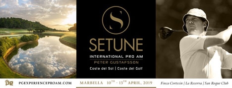 Setune International Pro Am arrangeras av svenska golfproffset Peter Gustafsson.