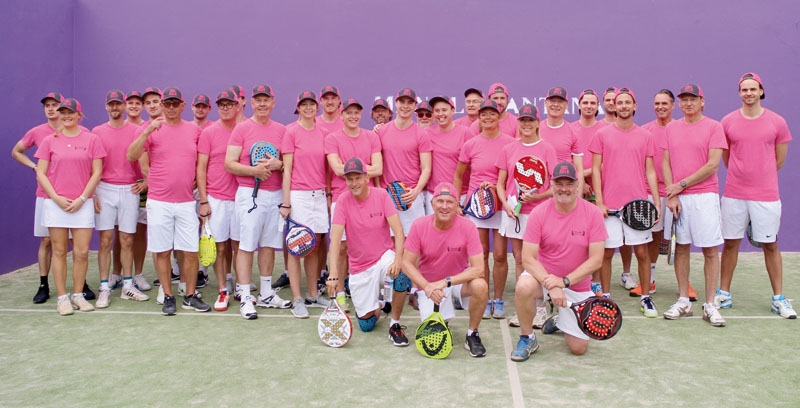 Alla spelare samlade vid Swedish Easter Classic 2019. Foto: Angelica Söderlund