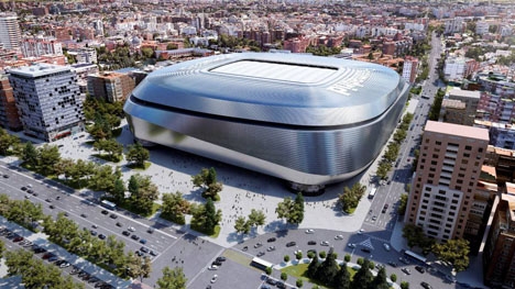 Nya Santiago Bernabéu väntas stå klar till slutet av 2022.
