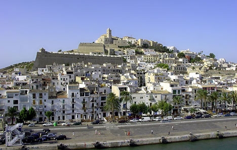 Ibiza stad. Foto: Forbfruit/Wikimedia COmmons ARKIVBILD