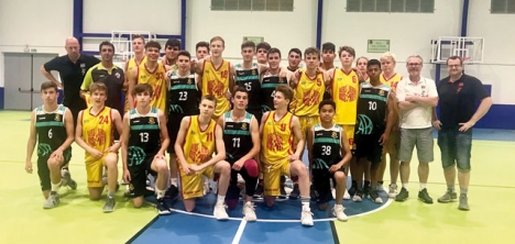 I slutet av maj besökte Åkersberga Baskets ungdomar Marbella för sex matcher på fem dagar.