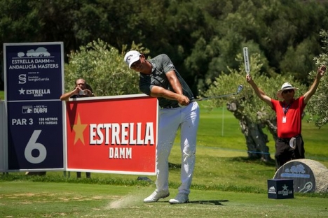 Christiaan Bezuidenhout noterade sin första seger på Europatouren, med hela sex slag framför bland annat fyra spanjorer. Foto: Estrella Damm Valderrama Masters