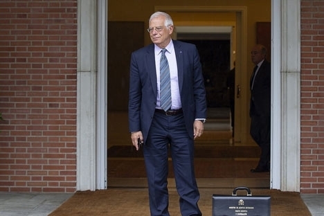 Josep Borrell har varit Spaniens utrikesminister det senaste åren och är tidigare ordförande i EU-parlamentet.