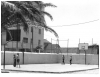 Skolgården på Villa Isabel. Svenska Skolan uppförde en av de första basketbanorna i Fuengirola.