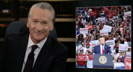 Här firas inte Thanksgiving, men en amerikansk komikers begrundan gäller lika mycket för Spanien. Foto: Real Time with Bill Maher.