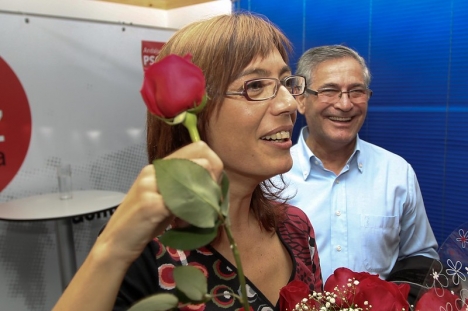 María Gámez har en markerad politisk bakgrund inom socialistpartiet PSOE i Málaga, där hon bland annat varit borgmästarkandidat. Foto: Maria Gamez/flickr