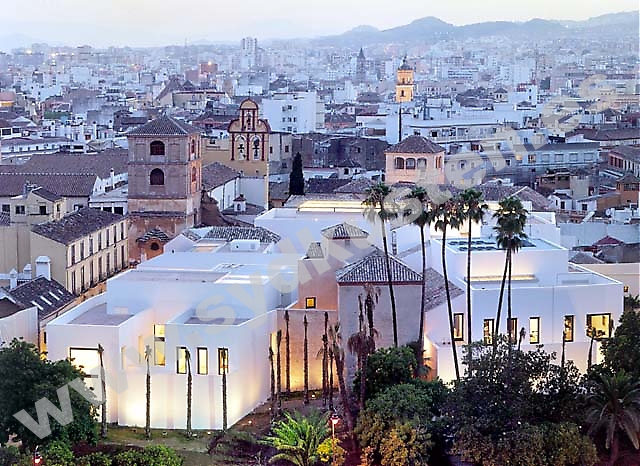 Museo Picasso i Málaga har fått pris för sin arkitektur och för att på ett vackert sätt ha integrerats i sin omgivning. Foto: Ana Muller © Museo Picasso Málaga