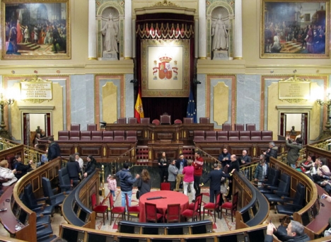 Riksparlamentet Congreso de los Diputados.