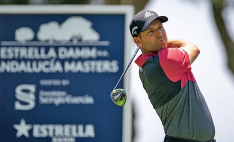 Sergio García är åter medarrangör av Estrella Damm N.A. Andalucía Masters. Foto: Andalucía Masters