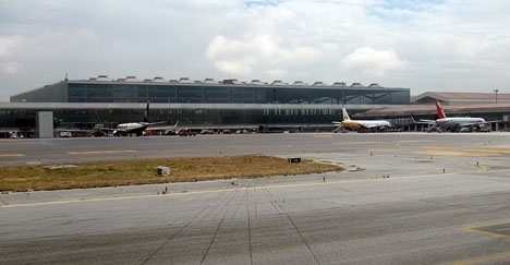 Kvinnan hade checkat in väskan på ett flyg från Málaga till Manchester.