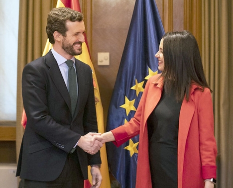 PP.s hittilsvarande kandidat i Baskien Alfonso Alonso vägrade acceptera den koalitionsöverenskommelse som undertecknats av partiledarna Pablo Casado (PP) och Inés Arrimadas (C:s). Foto: PP