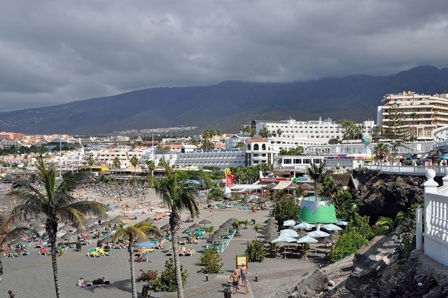 Samtliga hotellgäster vid en anläggning i Costa Adeje på södra Tenerife, har isolerats. Foto: Marc Ryckaert/Wikimedia Commons