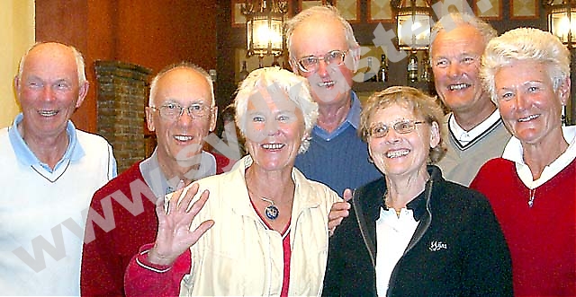 Pristagarna Jan Björklund, Jan Englund, Inger Englund, Åke Ekström, Monica Carlsén, John Stenvall och Christina Ekström.