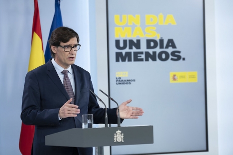 Hälsovårdministern Salvador Illa säger att undersökningen är en detaljerad röntgenbild av den aktuella situationen gällande smittspridningen i Spanien.