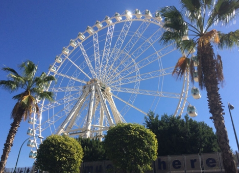 Pariserhjulet i Málaga blev en tillfällig del av stadsbilden och nu kan San Pedro få ett likvärdigt.