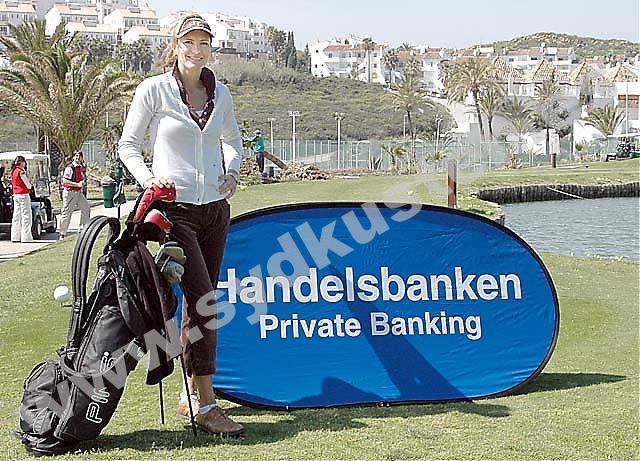Svenska golfproffset Catrin Nilsmark besökte i mitten av mars Costa del Sol.
