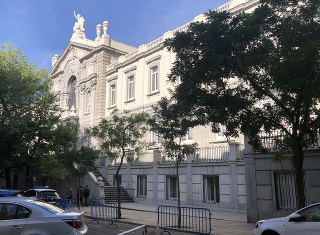 Högsta domstolen i Madrid.