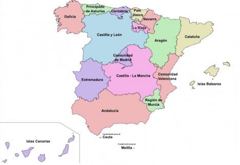 Det finns just nu 123 pågående smitthärdar i Spanien och samtliga regioner i landet är drabbade.