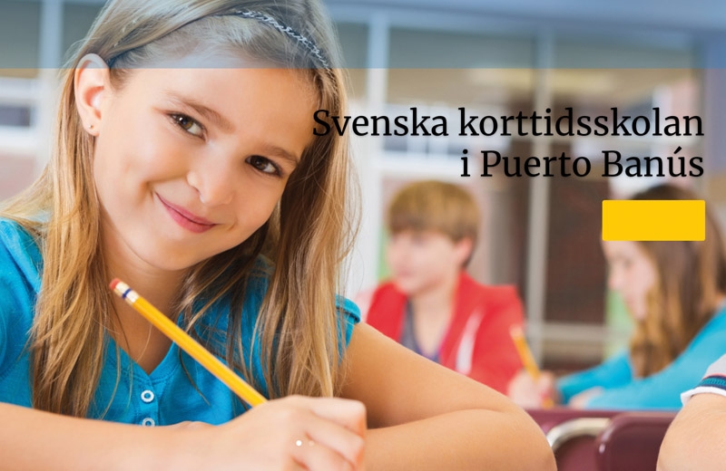 Från och med november 2020 är det möjligt för barn från förskolenivå till årskurs 6 att gå veckovis i korttidsskola i Marbella.