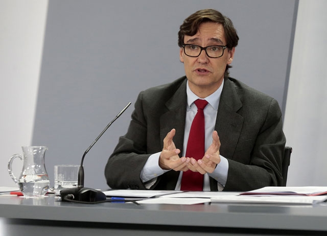Hälsovårdsministern Salvador Illa säger att testerna är viktigt framsteg för spansk forskning.