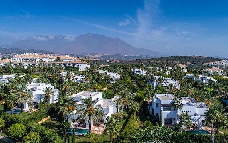 Finca Cortesin i Casares, räknas som en av Spaniens mest exklusiva bostadsområden. Foto: Finca Cortesin