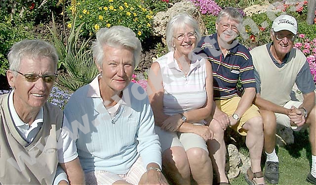 Pristagarna från vänster: Lennart Gustavsson, Christina Ekström, Margareta Nilsson, Alex Westin och Åke Ekström.