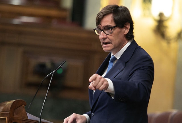 Hälsovårdsministern Salvador Illa. Foto: PSOE