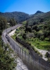 Gränsen mellan Ceuta och Marocko.
