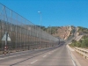 Gränsen mellan Melilla och Marocko.
