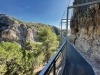 Man bör ej jämföra vandringsleden i La Axarquía med Caminito del Rey, i Ardales. Här är blott några korta sträckor ordentligt inhägnade.